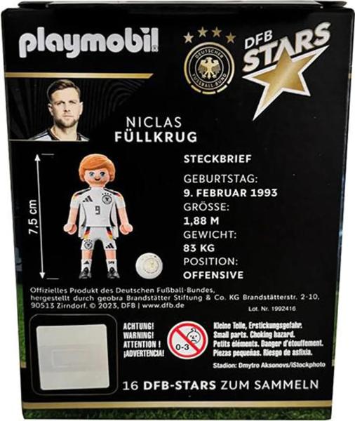 PLAYMOBILE - DFB Stars Sammelfigur - Niclas Füllkrug